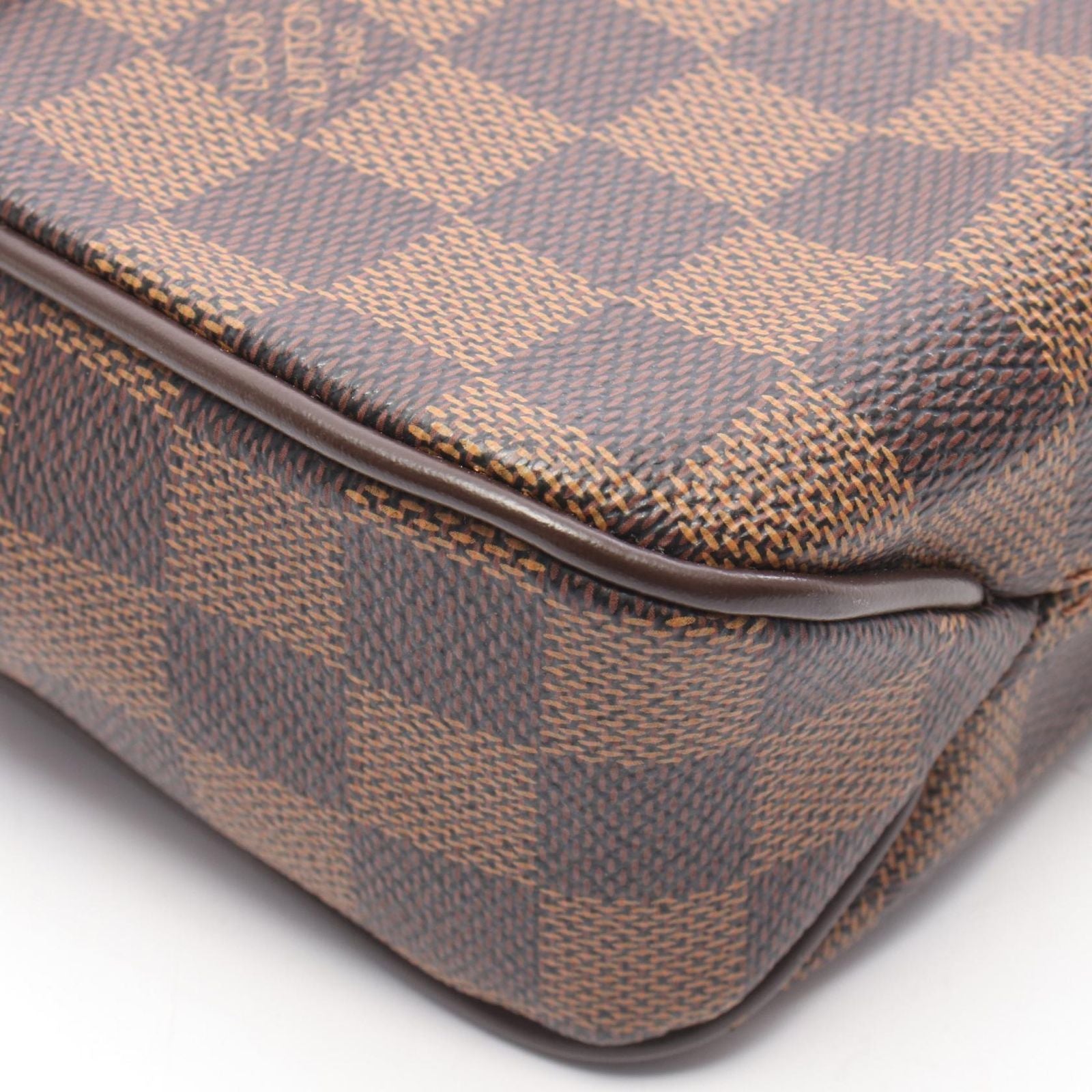 Louis Vuitton Clutch Pochette Saint Paul Damier Ebene Canvas Leather — view 6