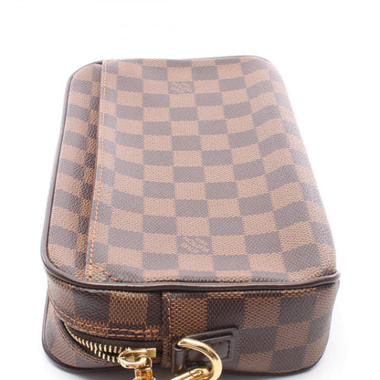 Louis Vuitton Clutch Pochette Saint Paul Damier Ebene Canvas Leather — view 7