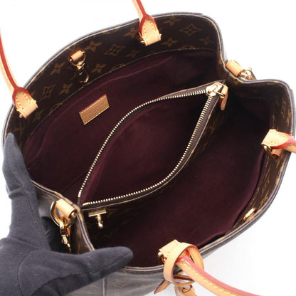 Louis Vuitton Handbag Montaigne MM Monogram 2-Way Canvas Leather — view 3