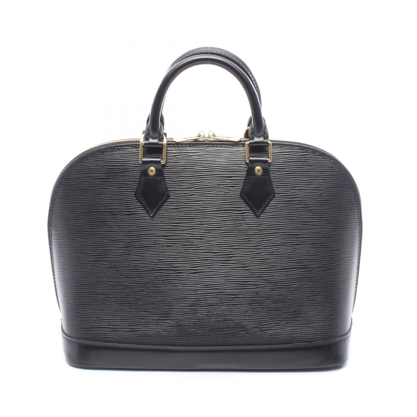 Louis Vuitton Handbag Alma Epi Noir Leather