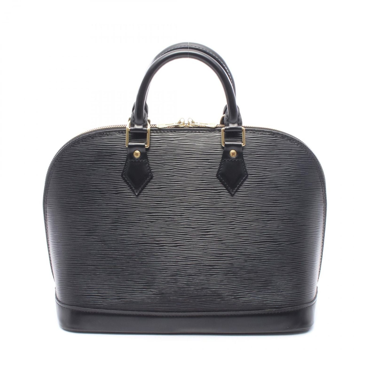 Louis Vuitton Handbag Alma Epi Noir Leather