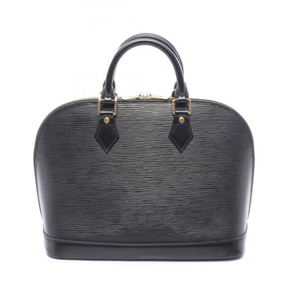 Louis Vuitton Handbag Alma Epi Noir Leather