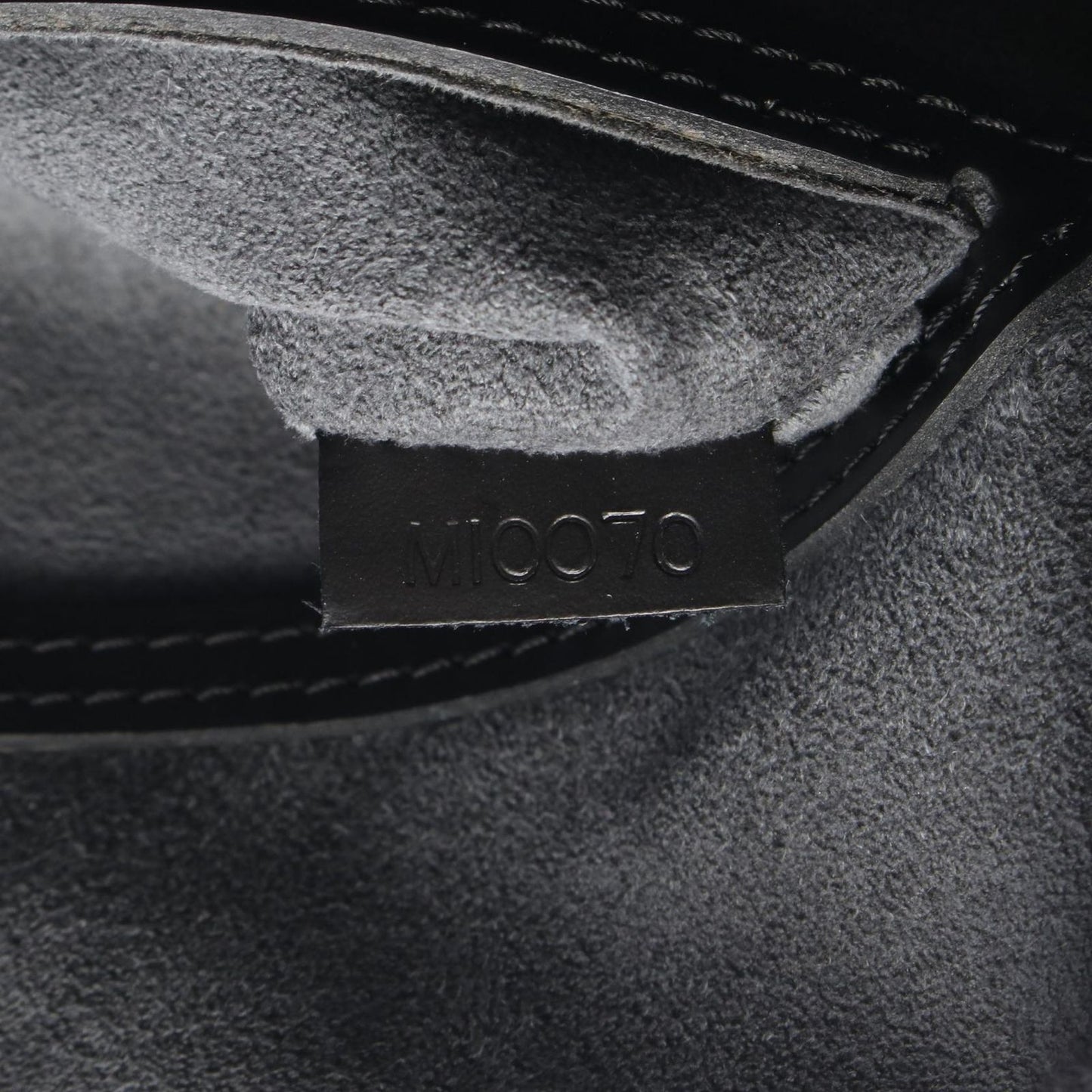 Louis Vuitton Handbag Alma Epi Noir Leather — view 5