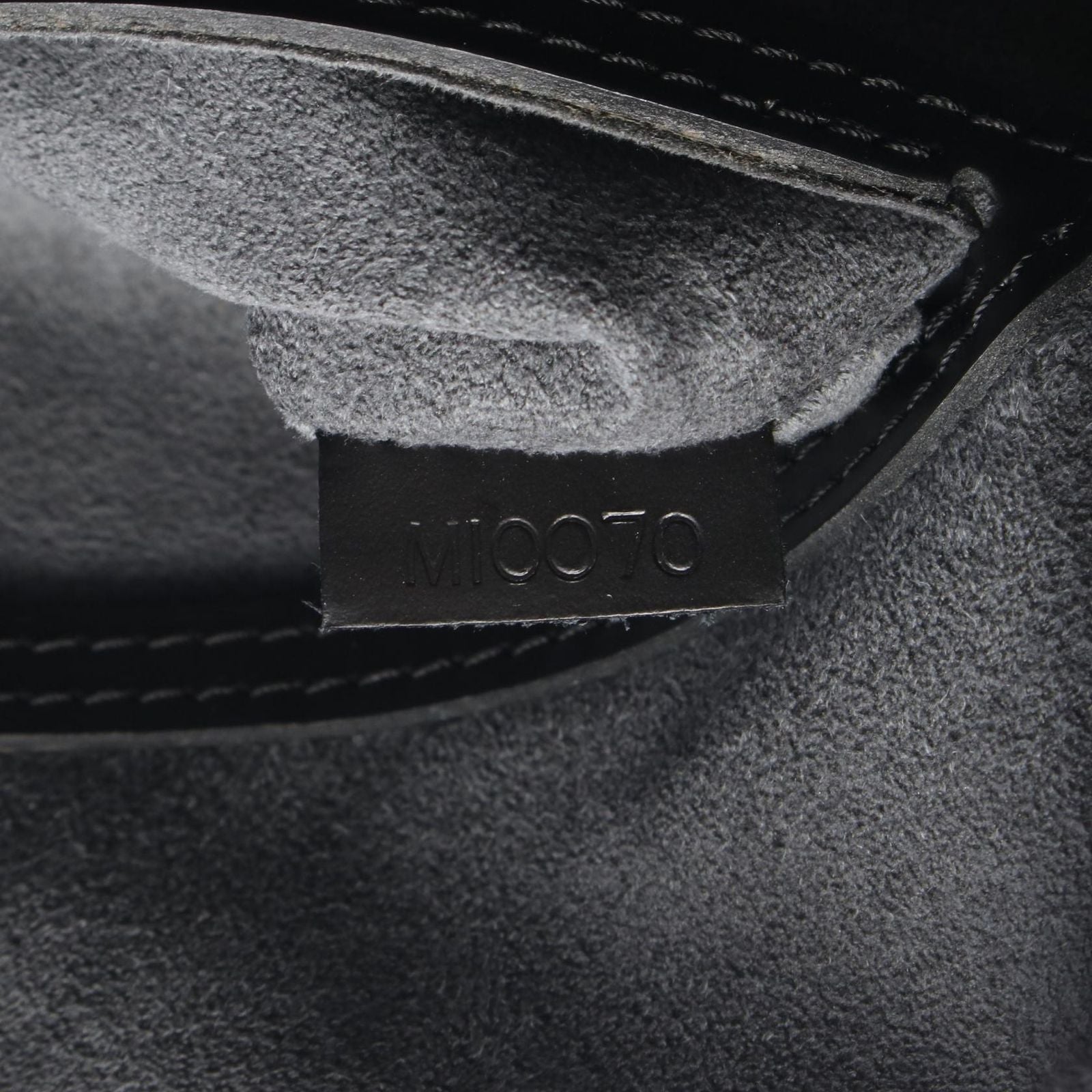 Louis Vuitton Handbag Alma Epi Noir Leather — view 5