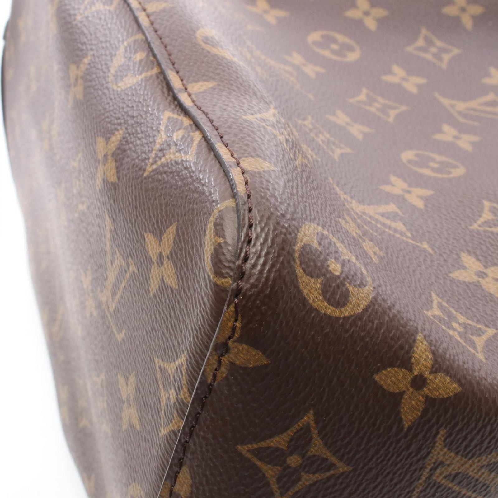 Louis Vuitton Shoulder Bag Neo Noe Monogram Noir Canvas Leather MM — view 7