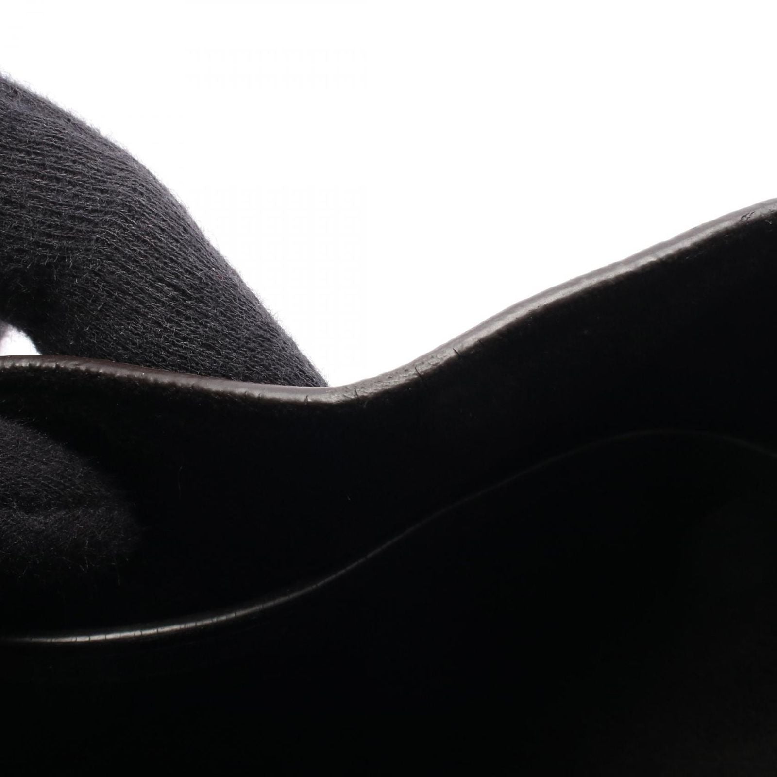 Louis Vuitton Shoulder Bag Neo Noe Monogram Noir Canvas Leather MM — view 8