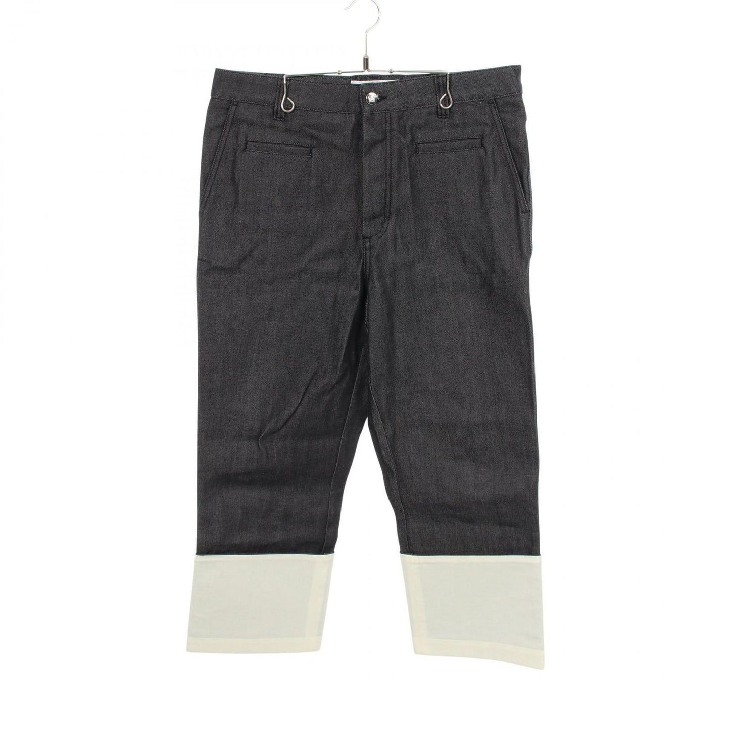 Loewe Denim Pants Fisherman Navy Cotton