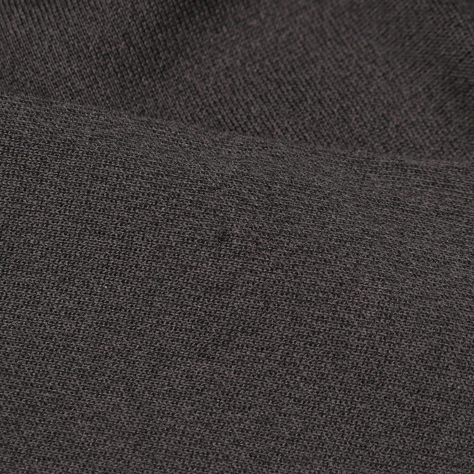 Prada Cardigan Logo Neck Black Silk Cotton — view 7