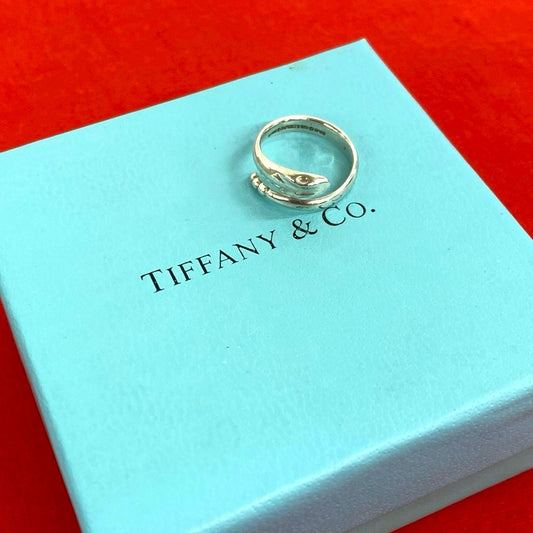 Tiffany & Co Snake Ring 925 Sterling Silver