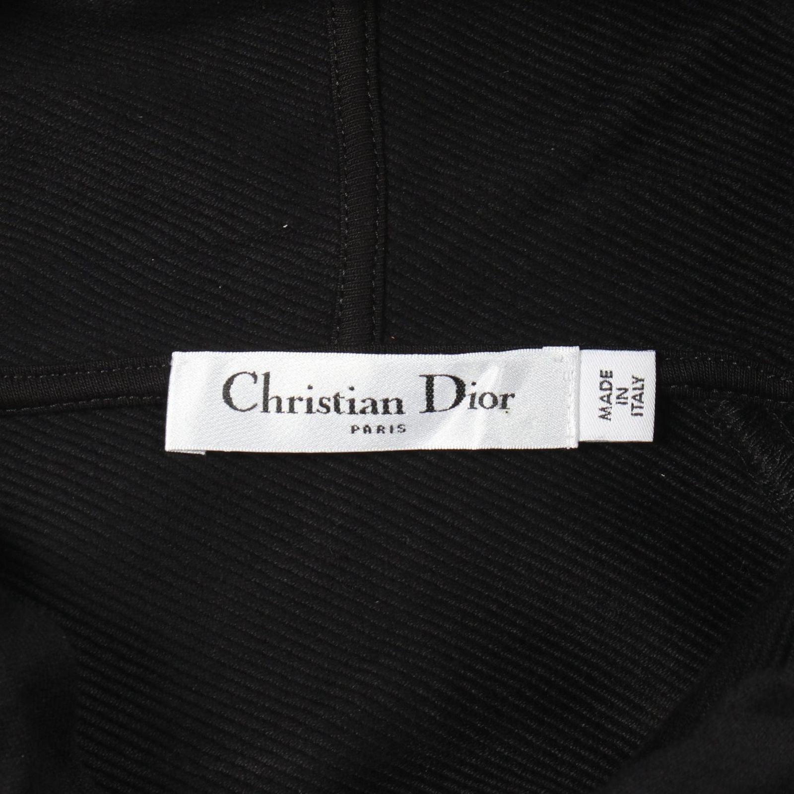 Dior Hoodie Logo Flower Oversize Cotton — view 3