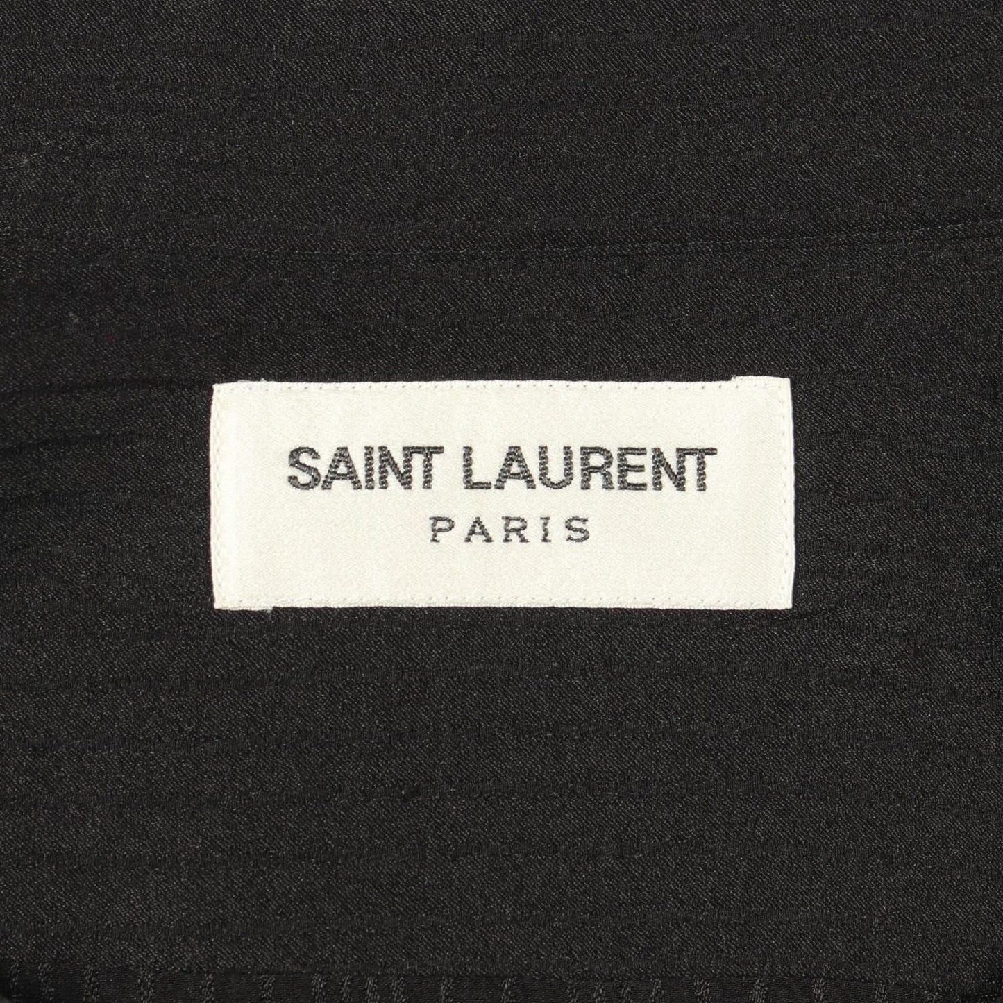 Saint Laurent Paris Striped Silk Shirt — view 3