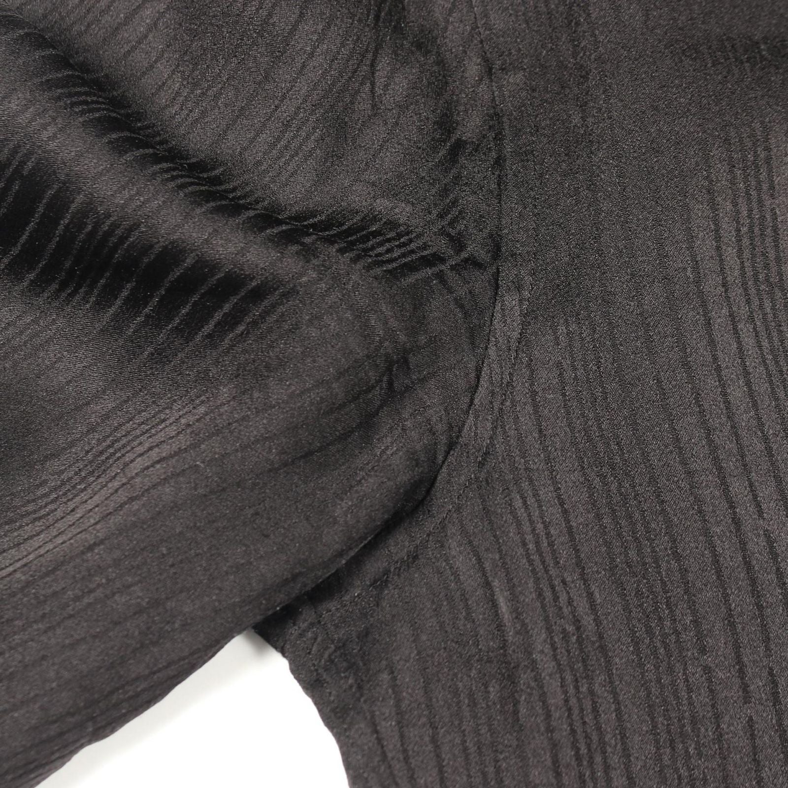 Saint Laurent Paris Striped Silk Shirt — view 7