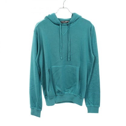 Dolce & Gabbana Hoodie Knit Silk Blue