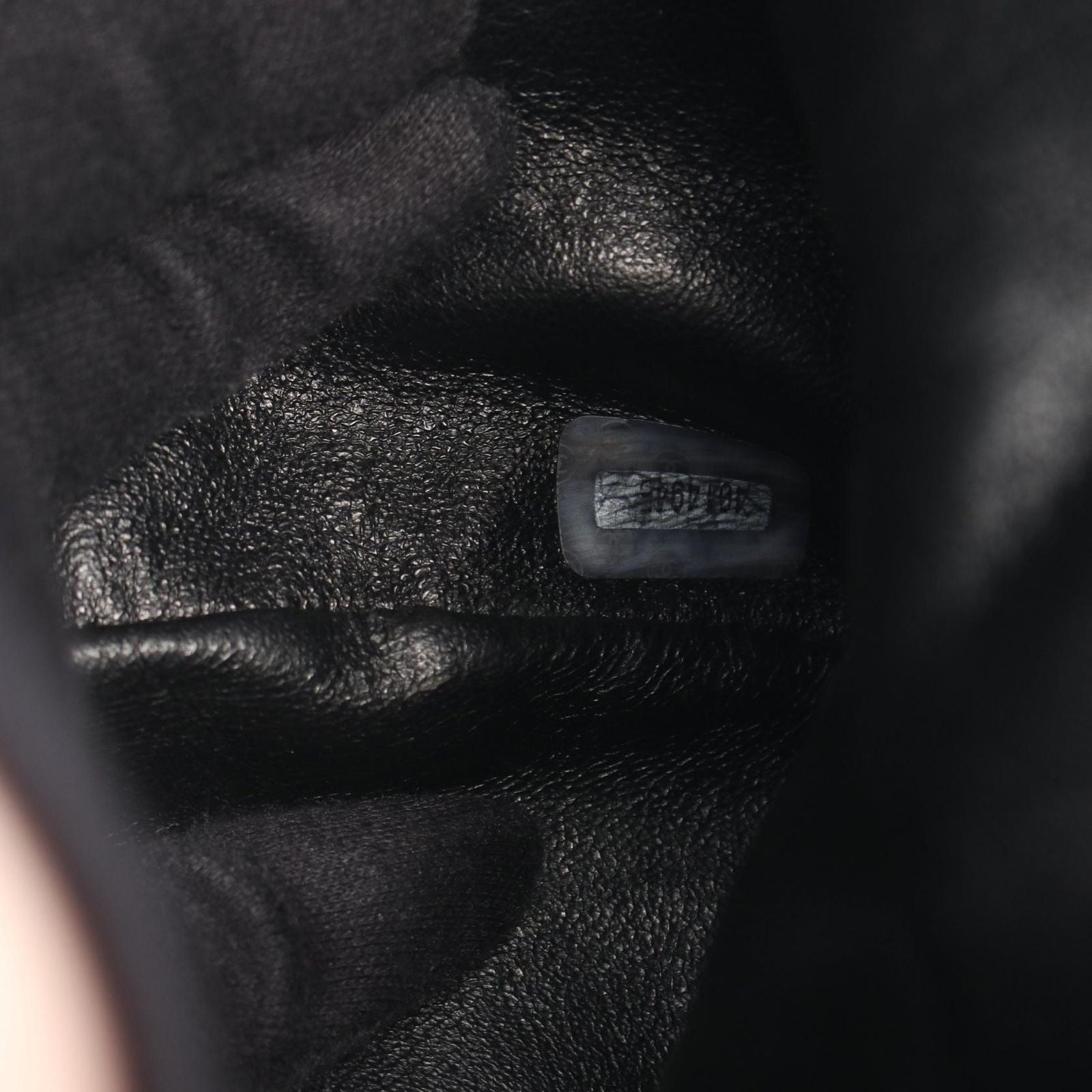 Chanel Backpack Quilted Black Lambskin Double Turnlock Chain — view 5