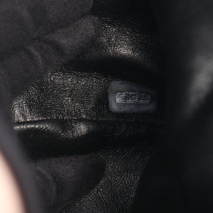 Chanel Backpack Quilted Black Lambskin Double Turnlock Chain — view 5