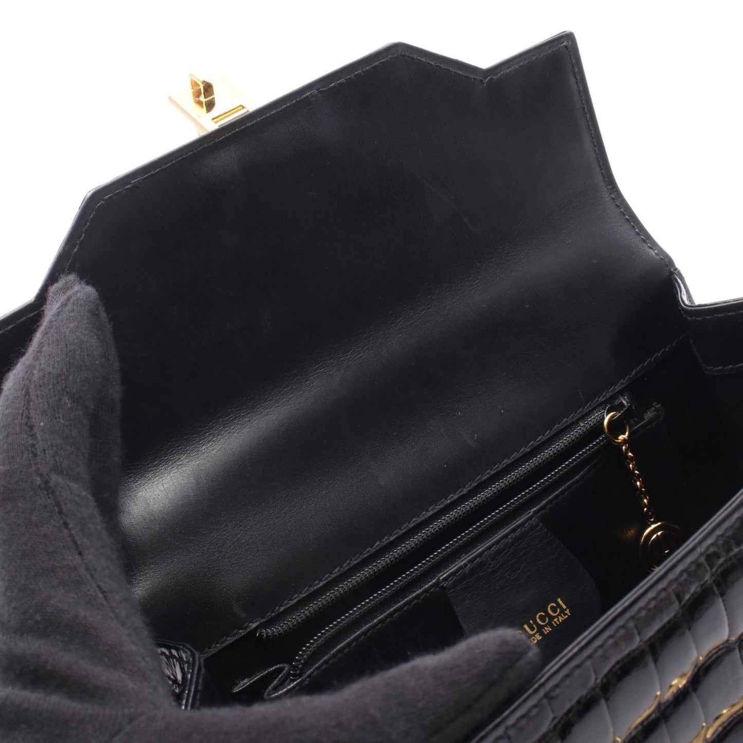 Gucci Handbag Ladylock 2-Way Exotic Cles the — view 5