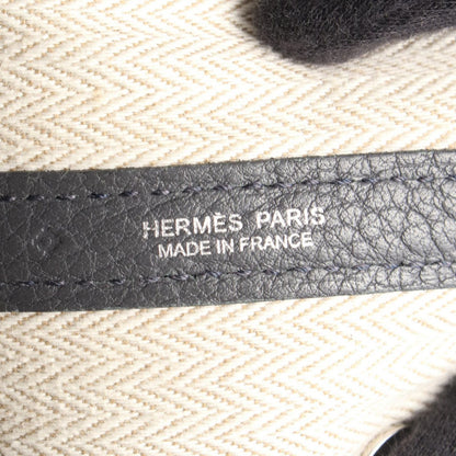Hermes Tote Garden Party TPM Ardoise Leather — view 4