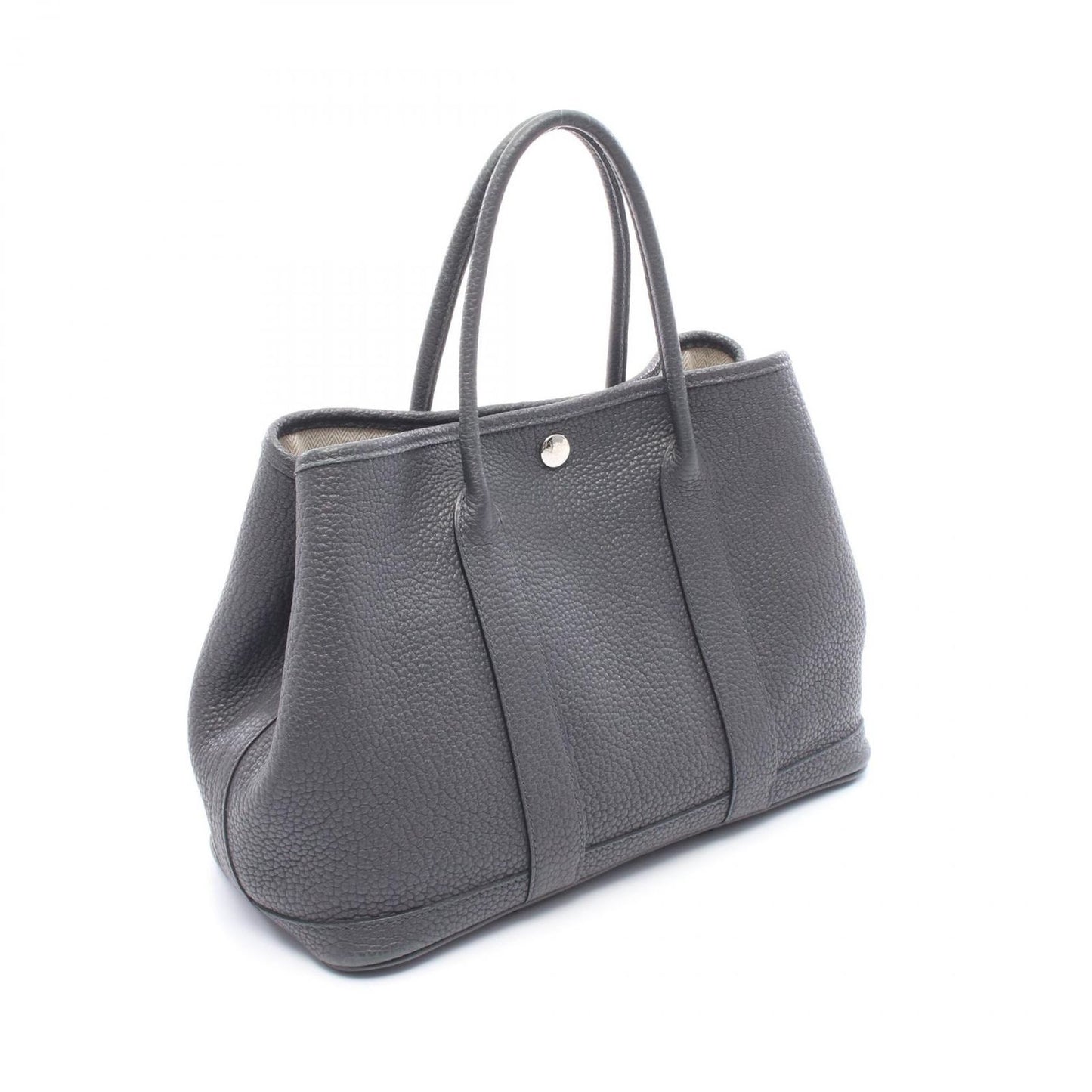 Hermes Tote Garden Party TPM Ardoise Leather — view 2