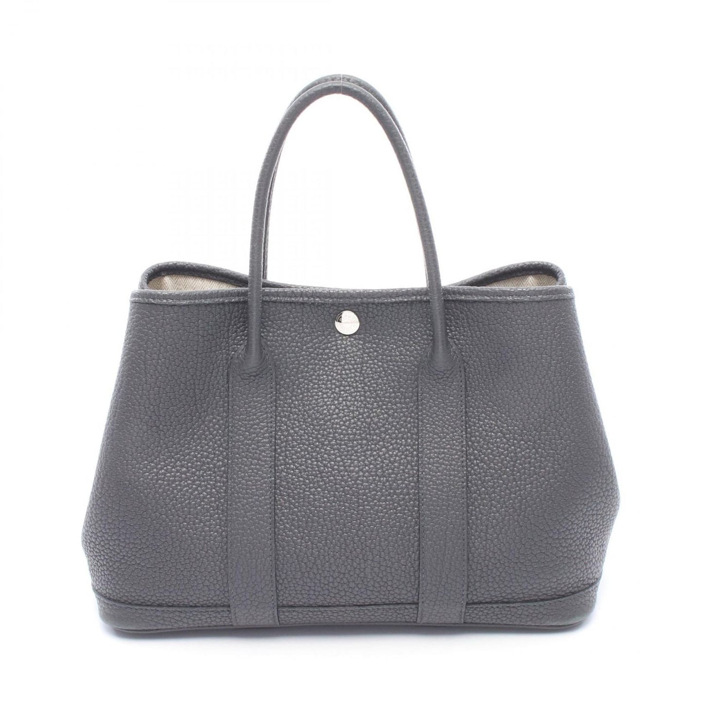 Hermes Tote Garden Party TPM Ardoise Leather