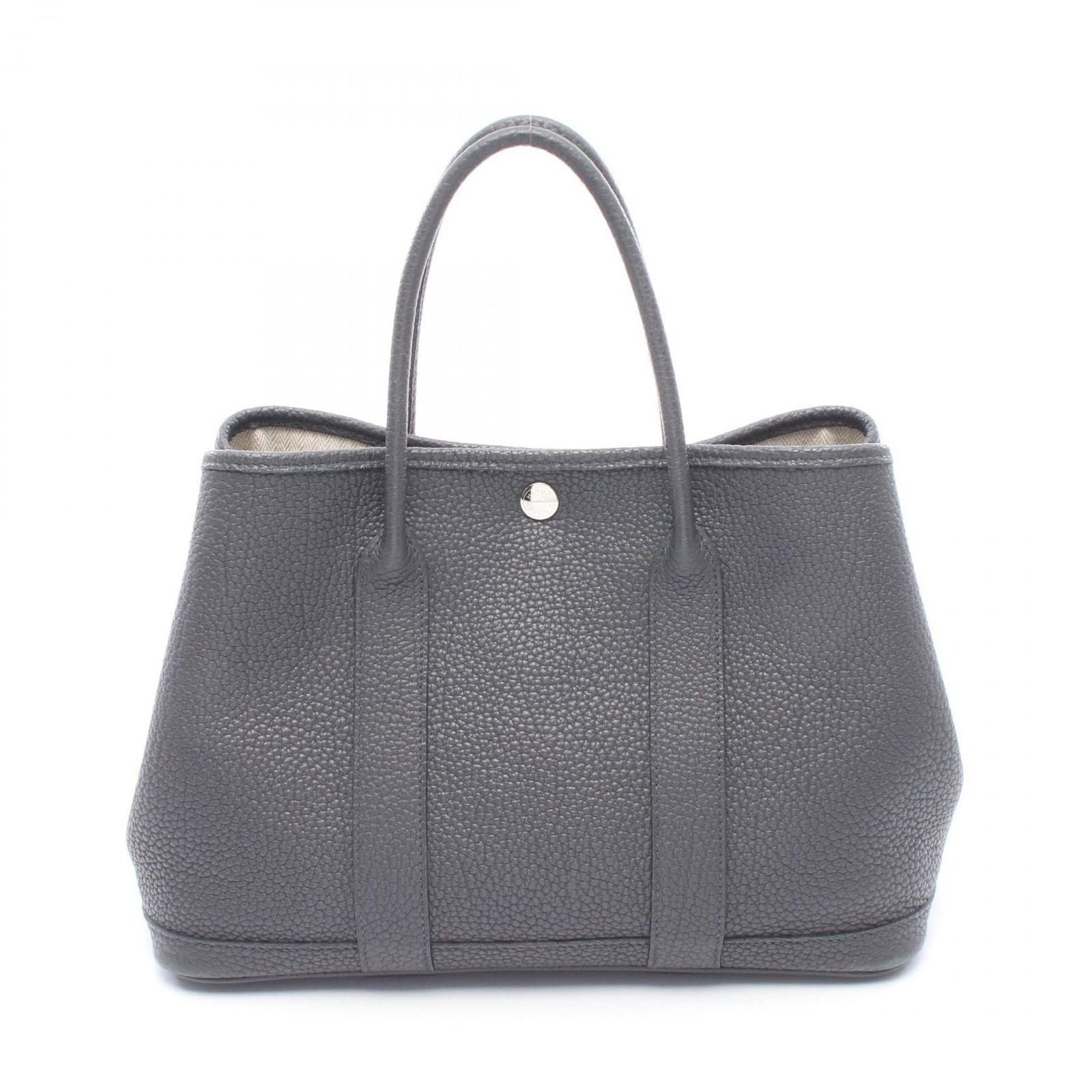 Hermes Tote Garden Party TPM Ardoise Leather