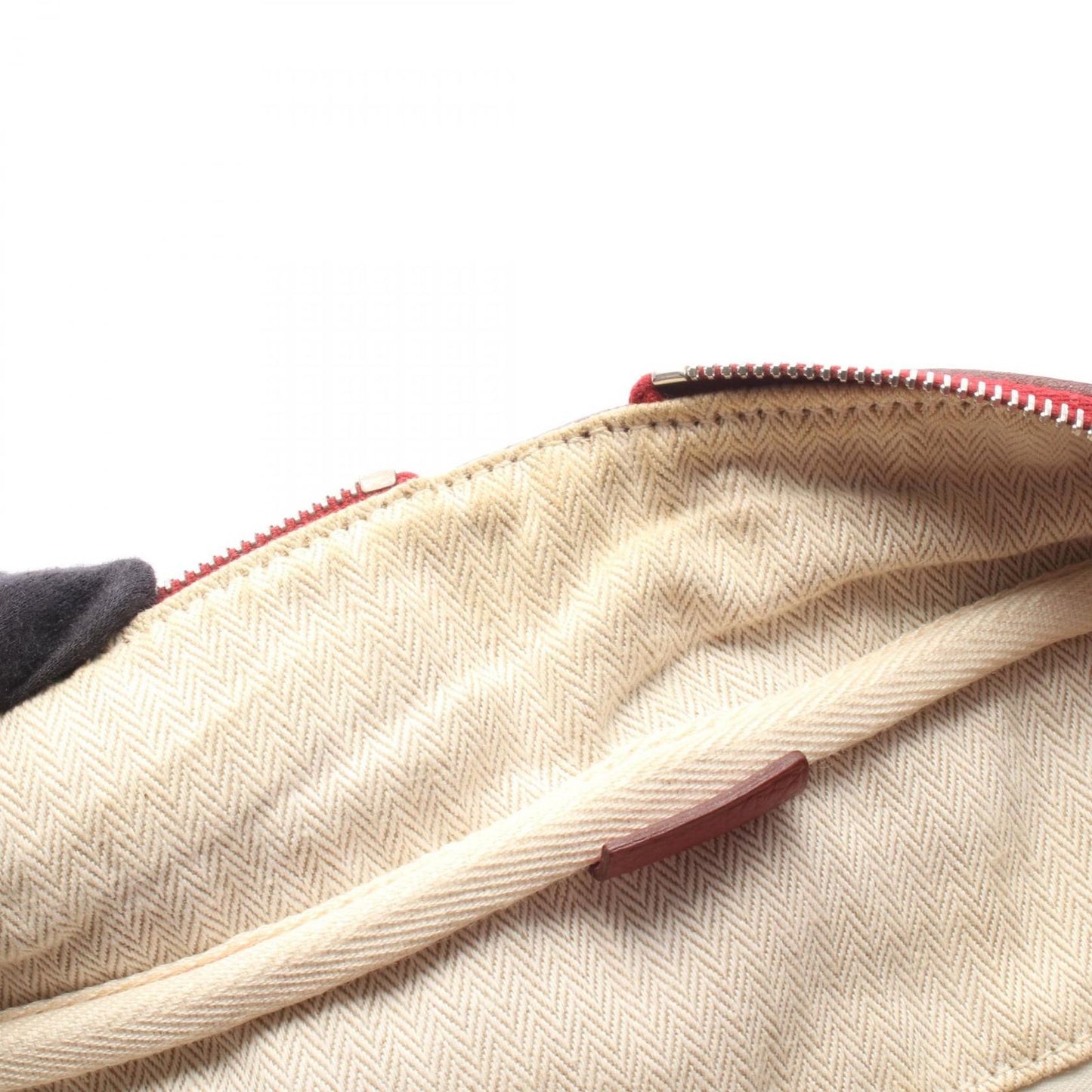 Hermes Handbag Victoria 35 Ruby Leather — view 7