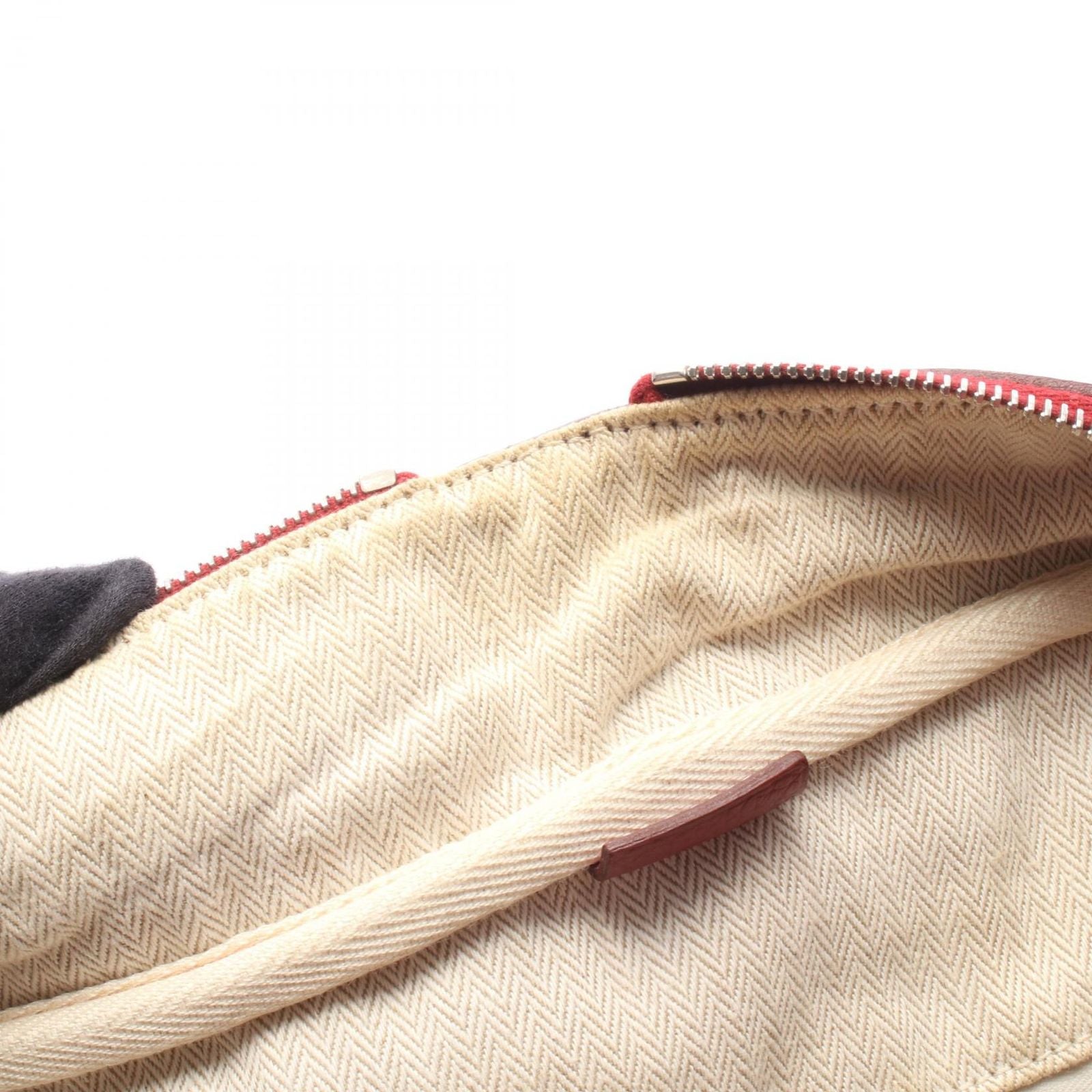 Hermes Handbag Victoria 35 Ruby Leather — view 7