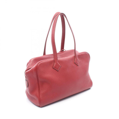 Hermes Handbag Victoria 35 Ruby Leather — view 2