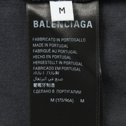 Balenciaga Short Sleeve T-Shirt Tape Type Distressed Cotton — view 5