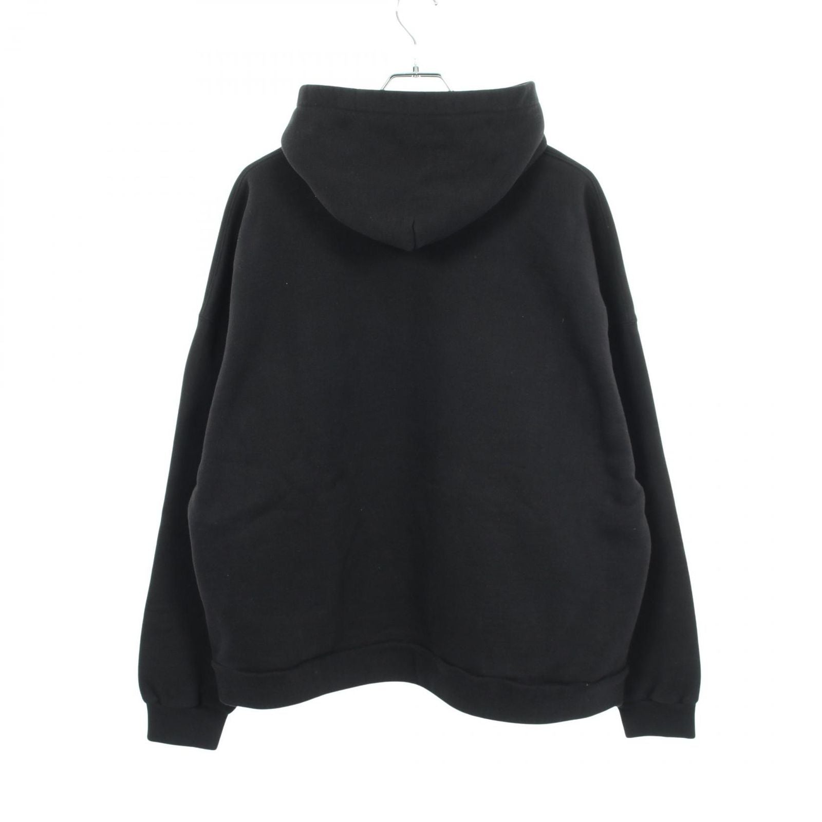 Balenciaga Hoodie Logo Print Cotton Pullover — view 2