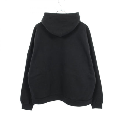 Balenciaga Hoodie Logo Print Cotton Pullover — view 2