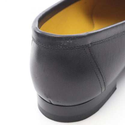 Hermes Loafers Moccasins Paris Black White Leather — view 7