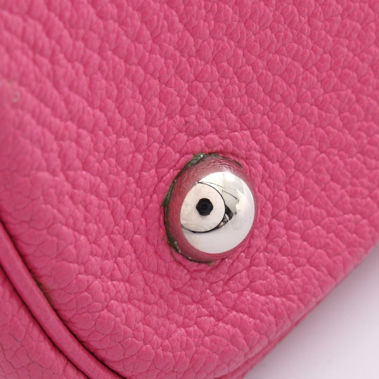 Hermes Handbag Bolide 30 Fuchsia Pink — view 8