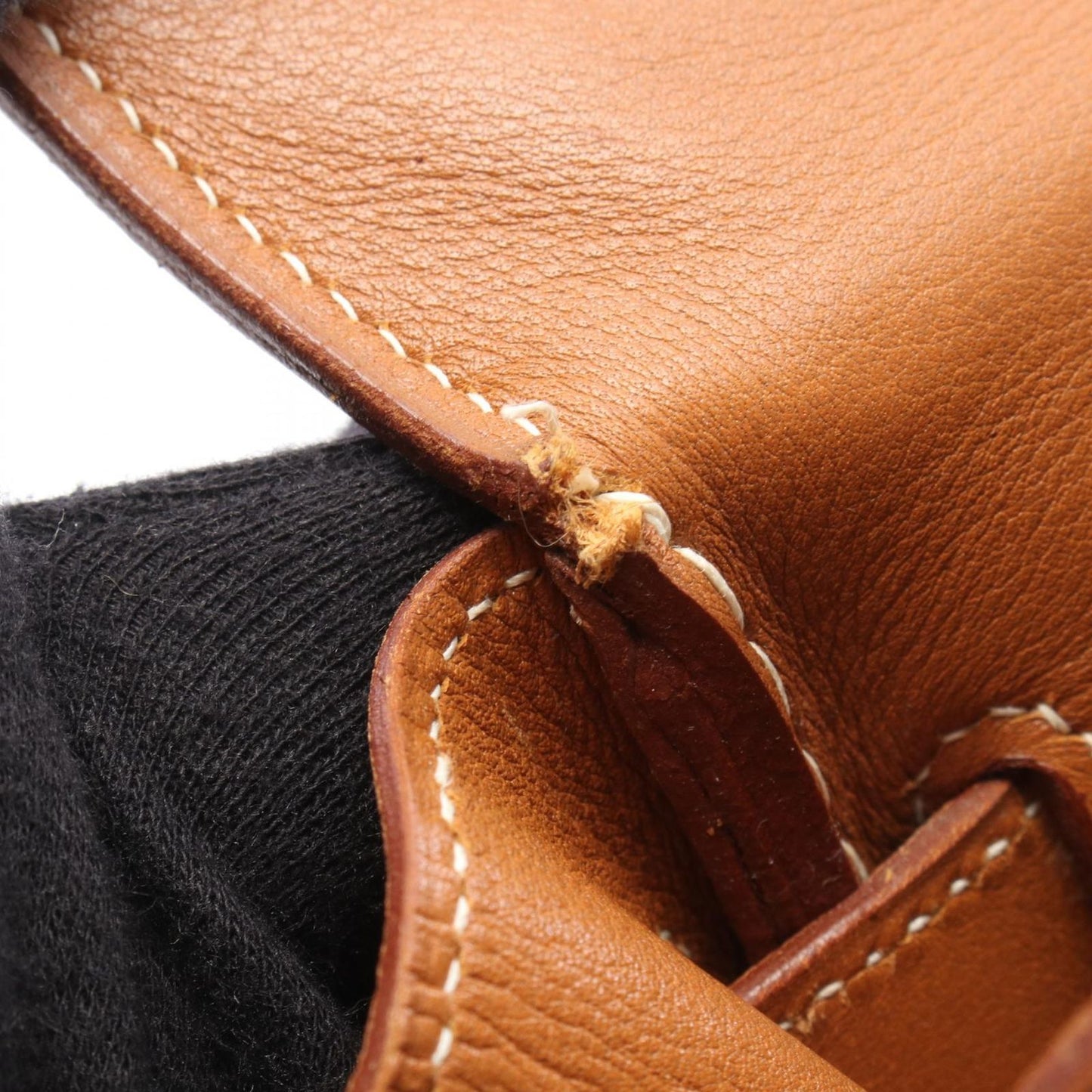 Hermes Handbag Kelly 35 Gold Retourne 2-Way — view 7