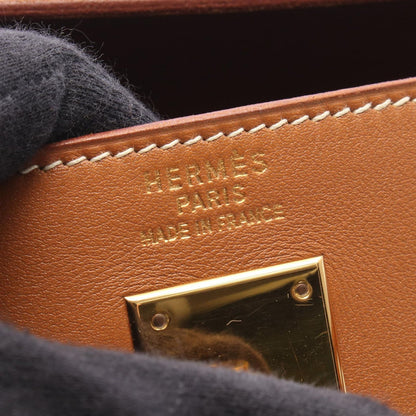 Hermes Handbag Kelly 35 Gold Retourne 2-Way — view 4