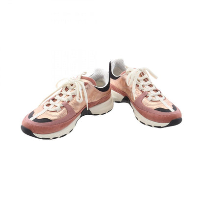 Chanel Sneakers CC Logo Leather Suede — view 3