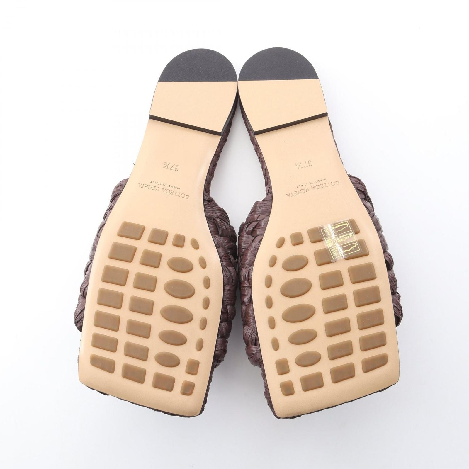 Bottega Veneta Sandals Intrecciato Brown — view 4