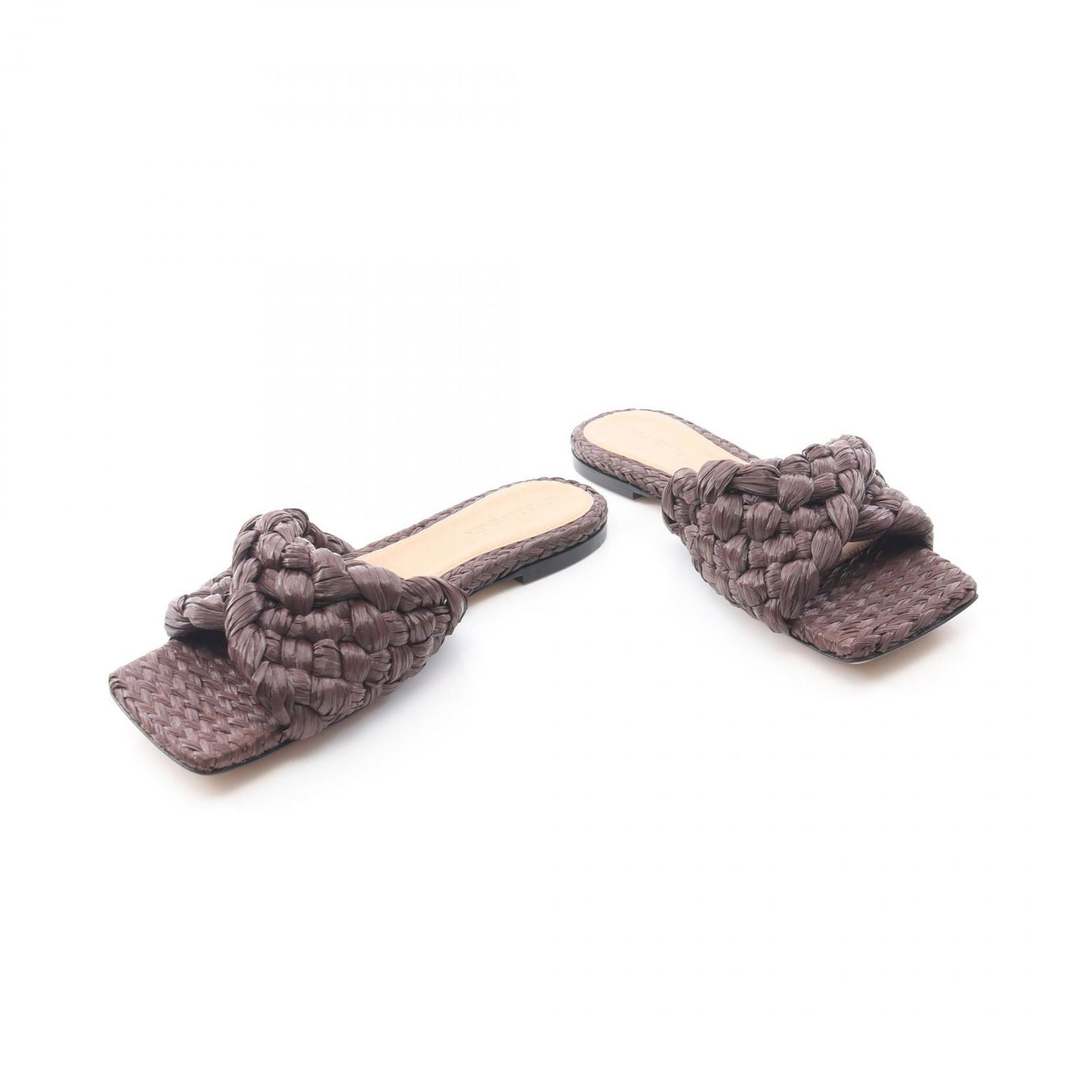Bottega Veneta Sandals Intrecciato Brown — view 3