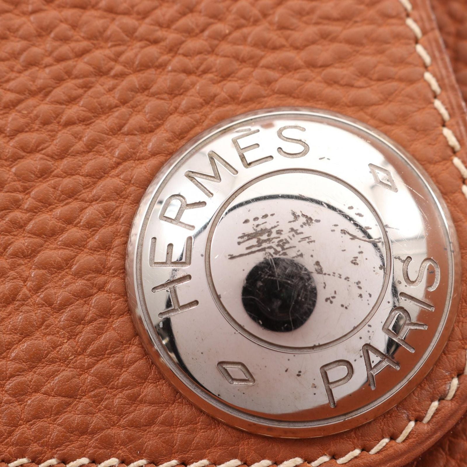 Hermes Shoulder Bag Christine Gold — view 8