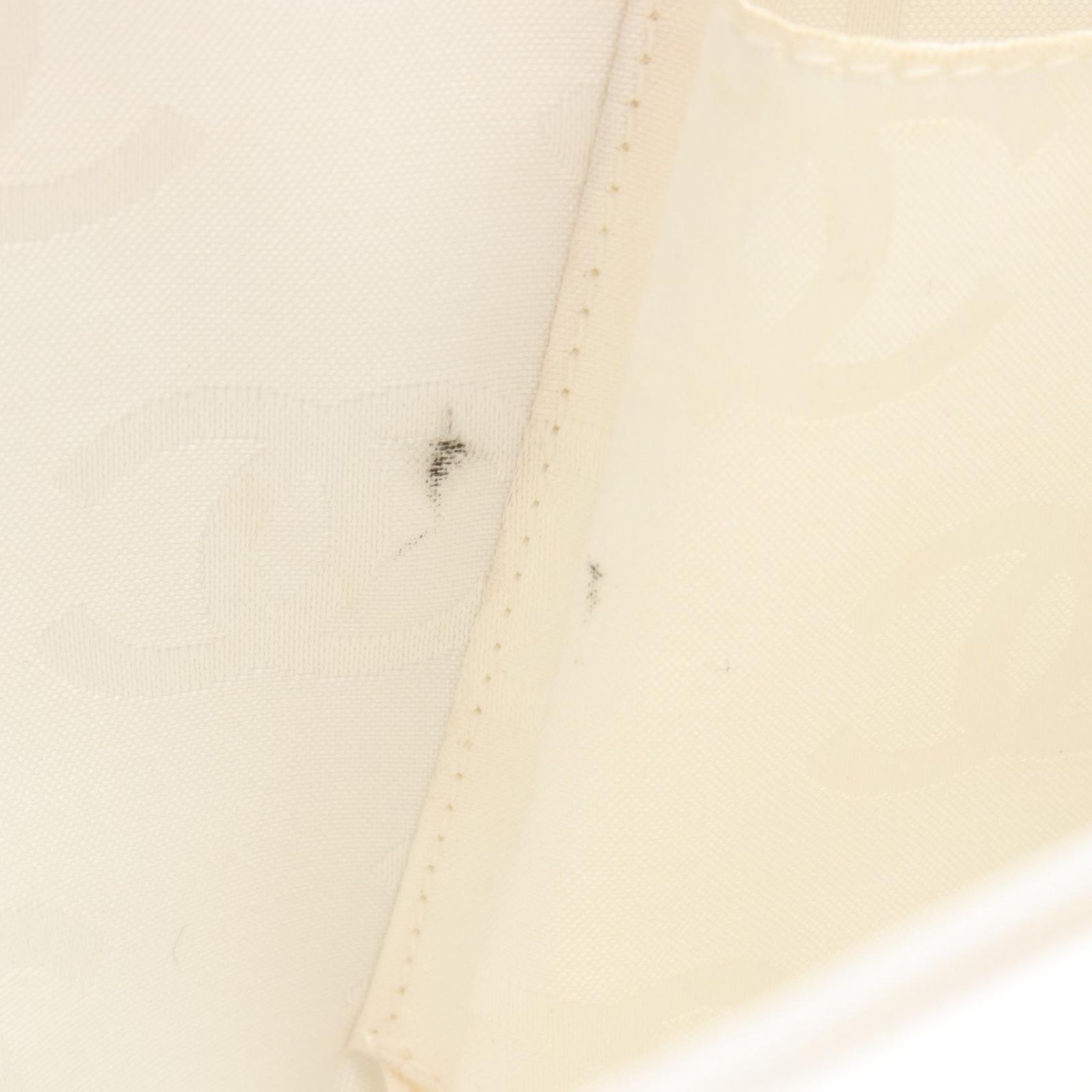 Chanel Handbag Wild Stitch Top Handle White Leather Bag — view 8