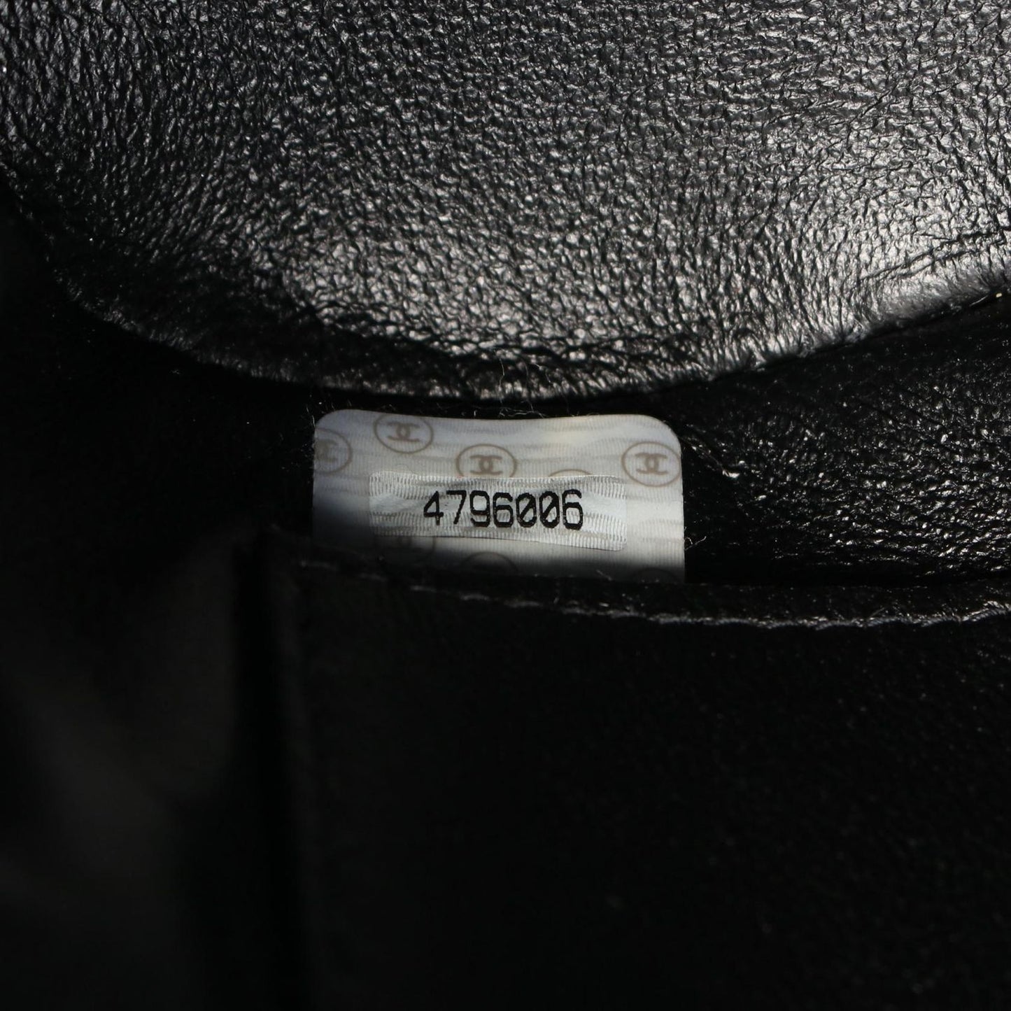Chanel Shoulder Bag Quilted Black Lambskin — view 5