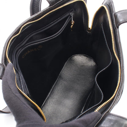 Chanel Shoulder Bag Quilted Black Lambskin — view 3
