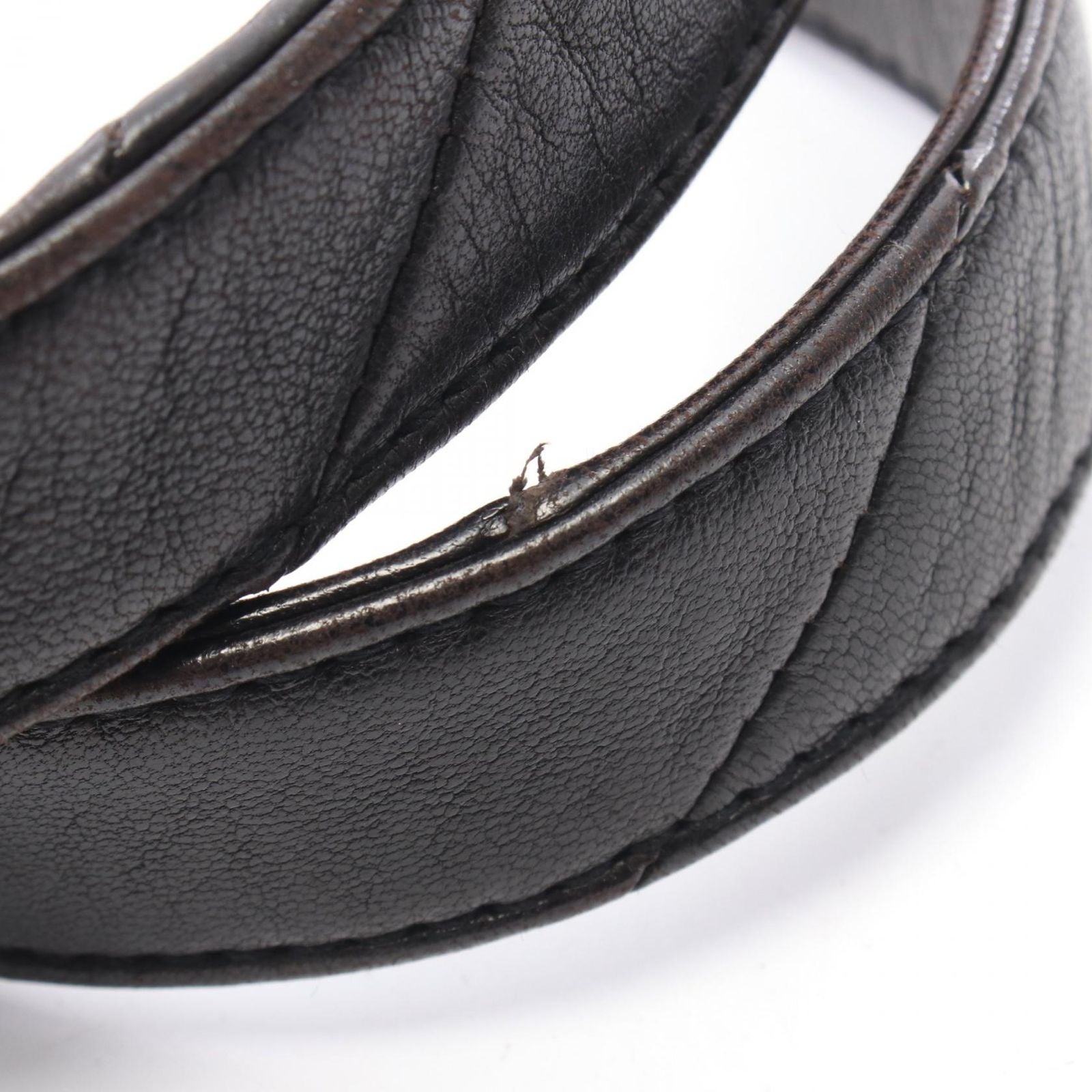 Chanel Shoulder Bag Quilted Black Lambskin — view 9