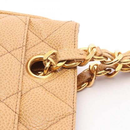 Chanel Tote Quilted Beige Caviar Leather — view 8
