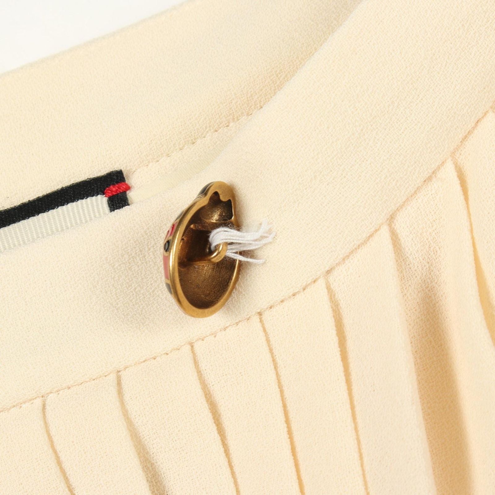 Gucci Skirt Ladybug Pleated Wool — view 9