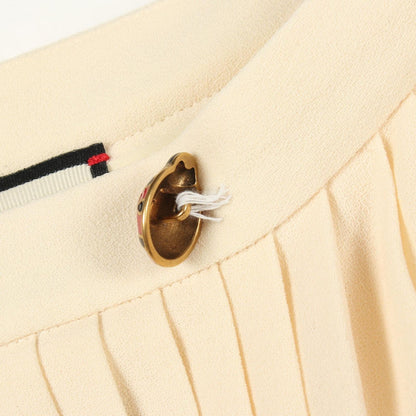 Gucci Skirt Ladybug Pleated Wool — view 9