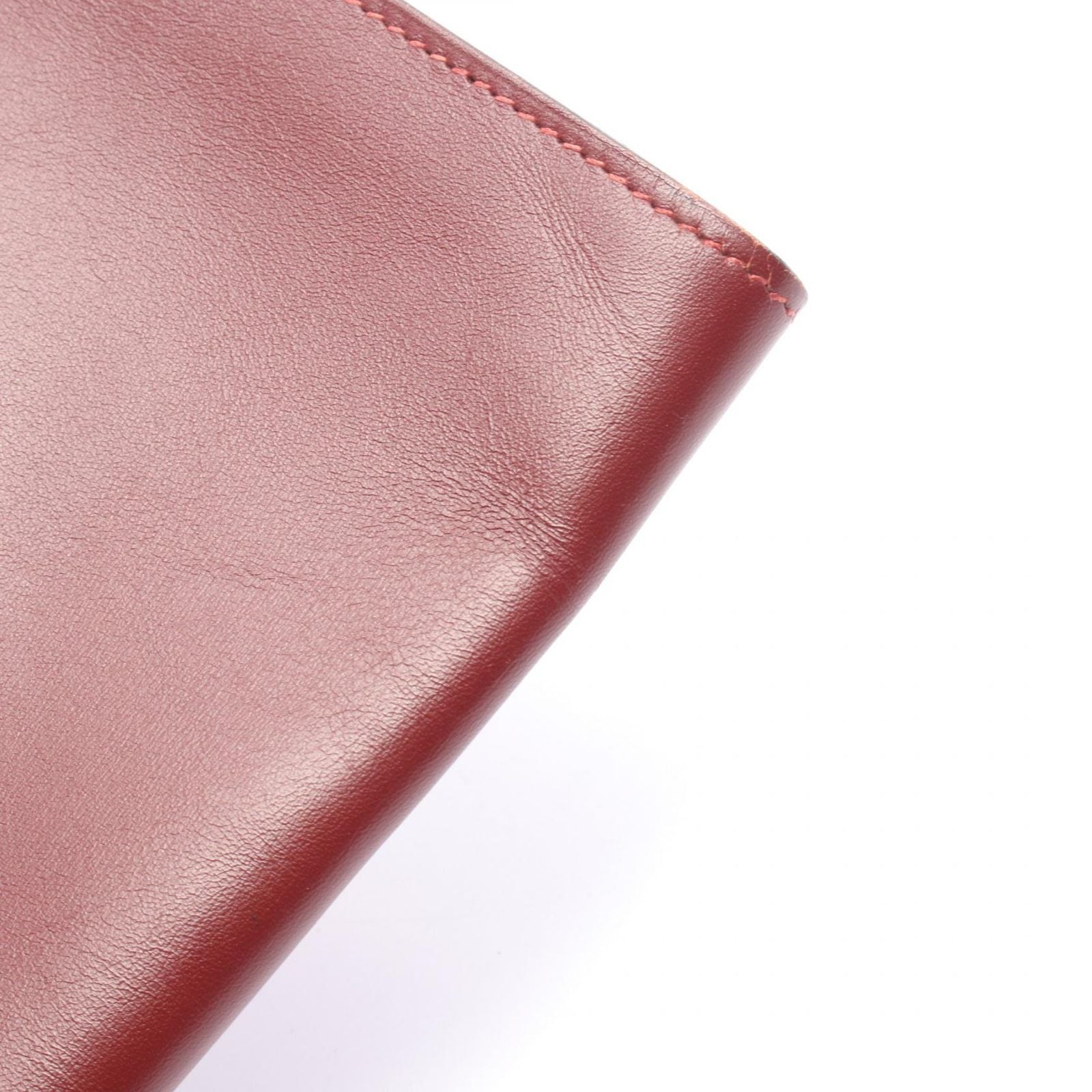 Hermes Shoulder Bag Onimetou Rouge Ash Calf — view 7