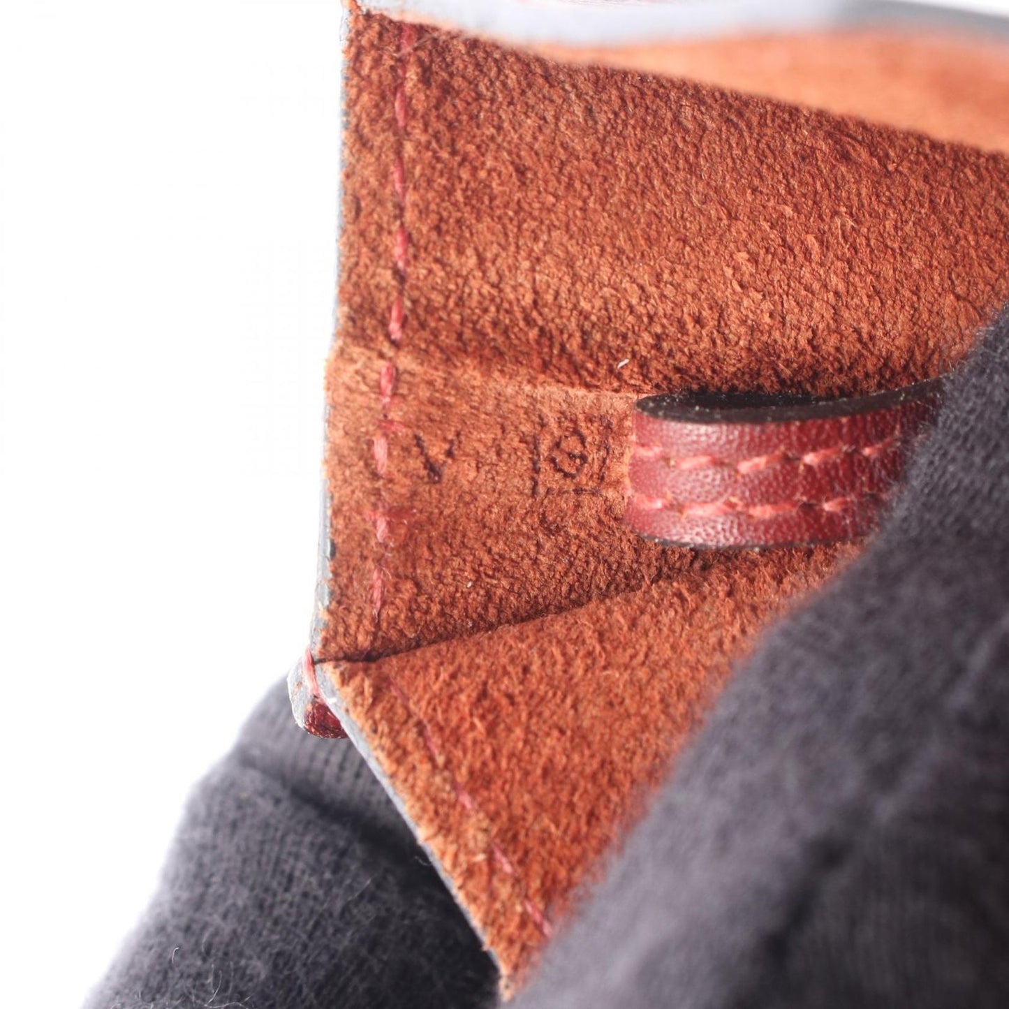 Hermes Shoulder Bag Onimetou Rouge Ash Calf — view 5