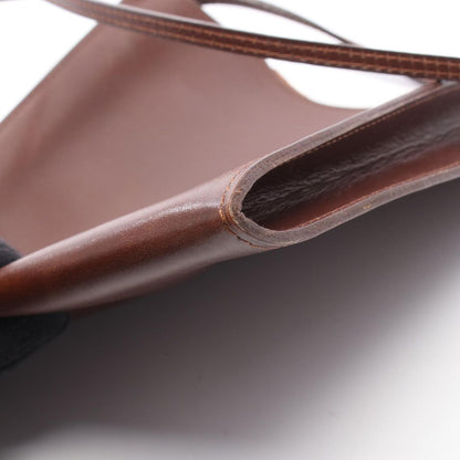 Hermes Shoulder Bag Onimetou Noisette Calf — view 9