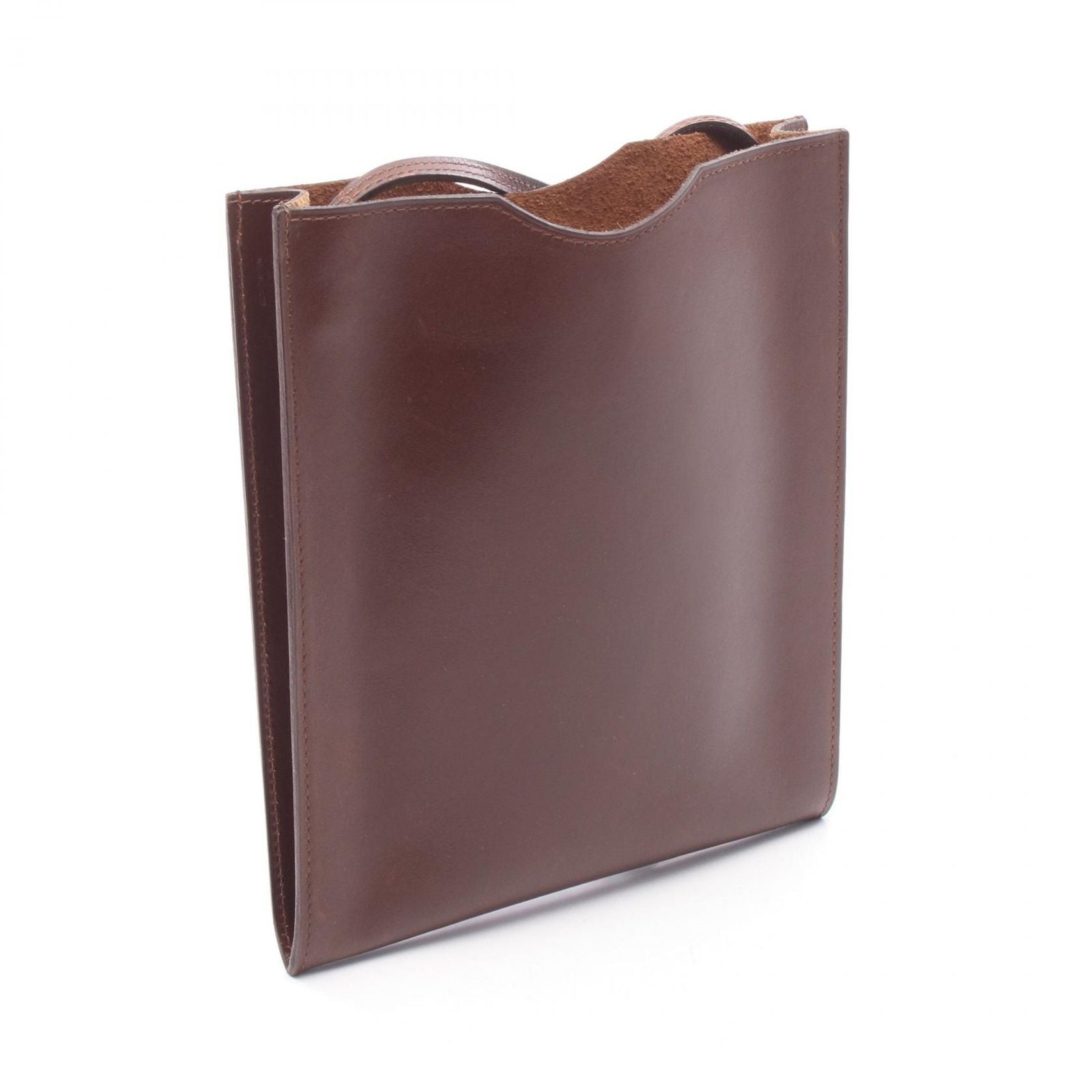 Hermes Shoulder Bag Onimetou Noisette Calf — view 2