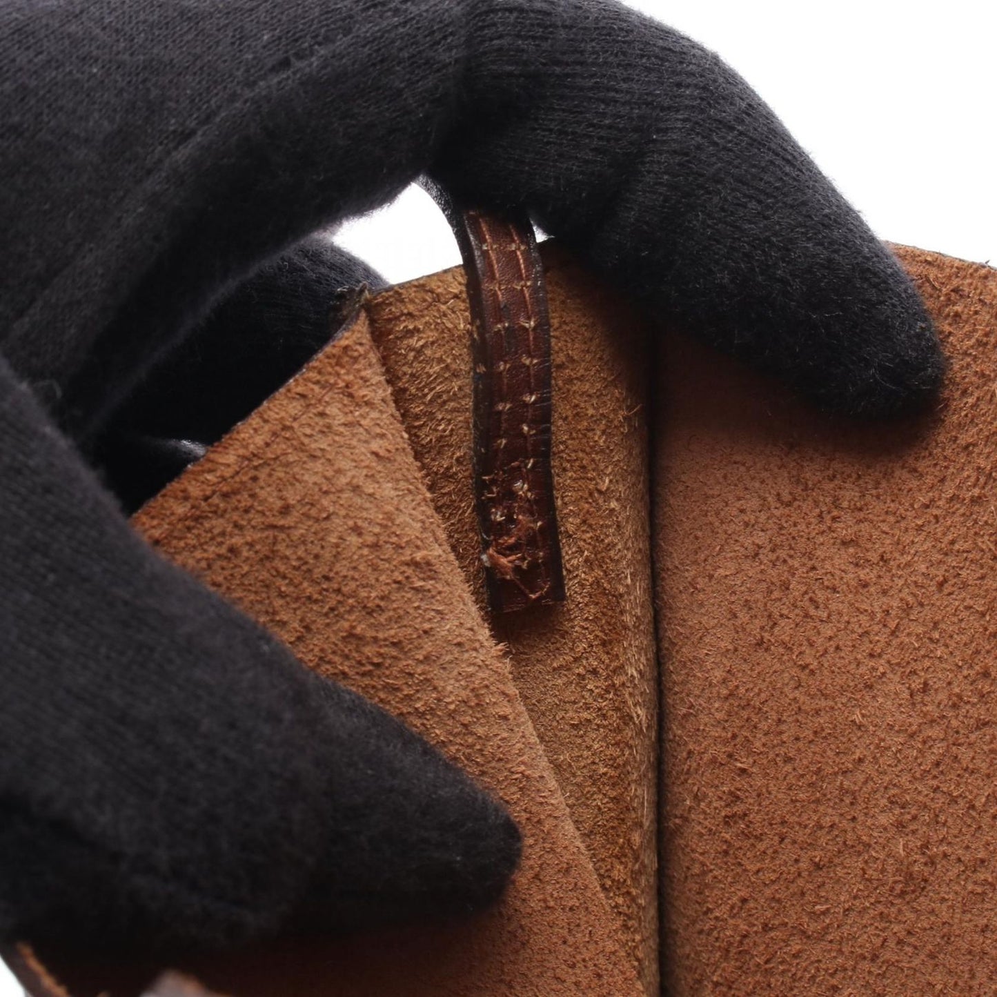 Hermes Shoulder Bag Onimetou Noisette Calf — view 6